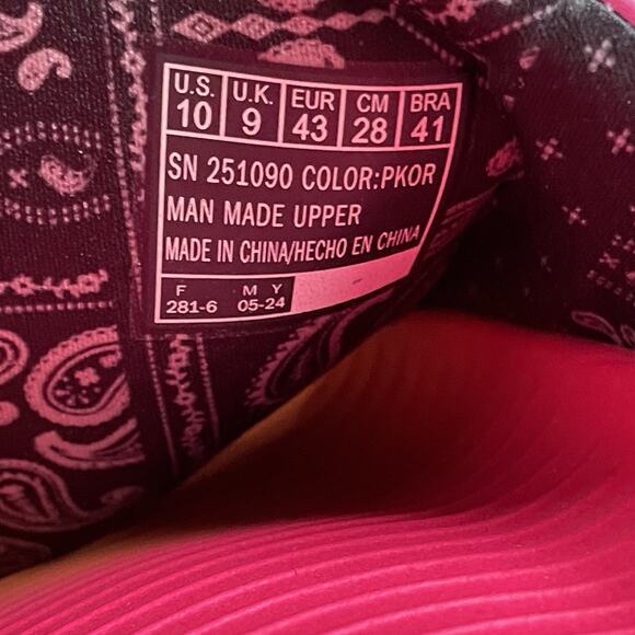 SKECHERS x Snoop Dogg Mr. Bombay Men 10 Slip On Slides Sandal Casual Pink Orange main image 6